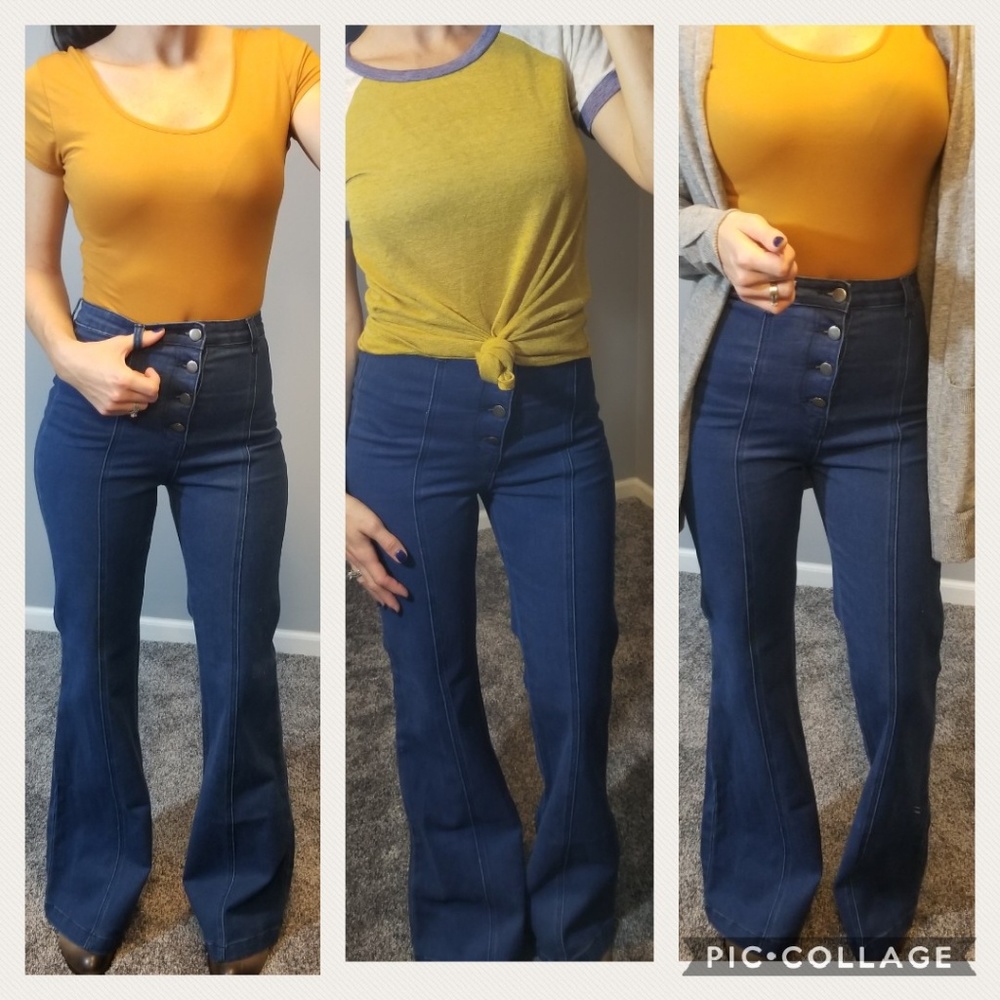 Vintage flare denim